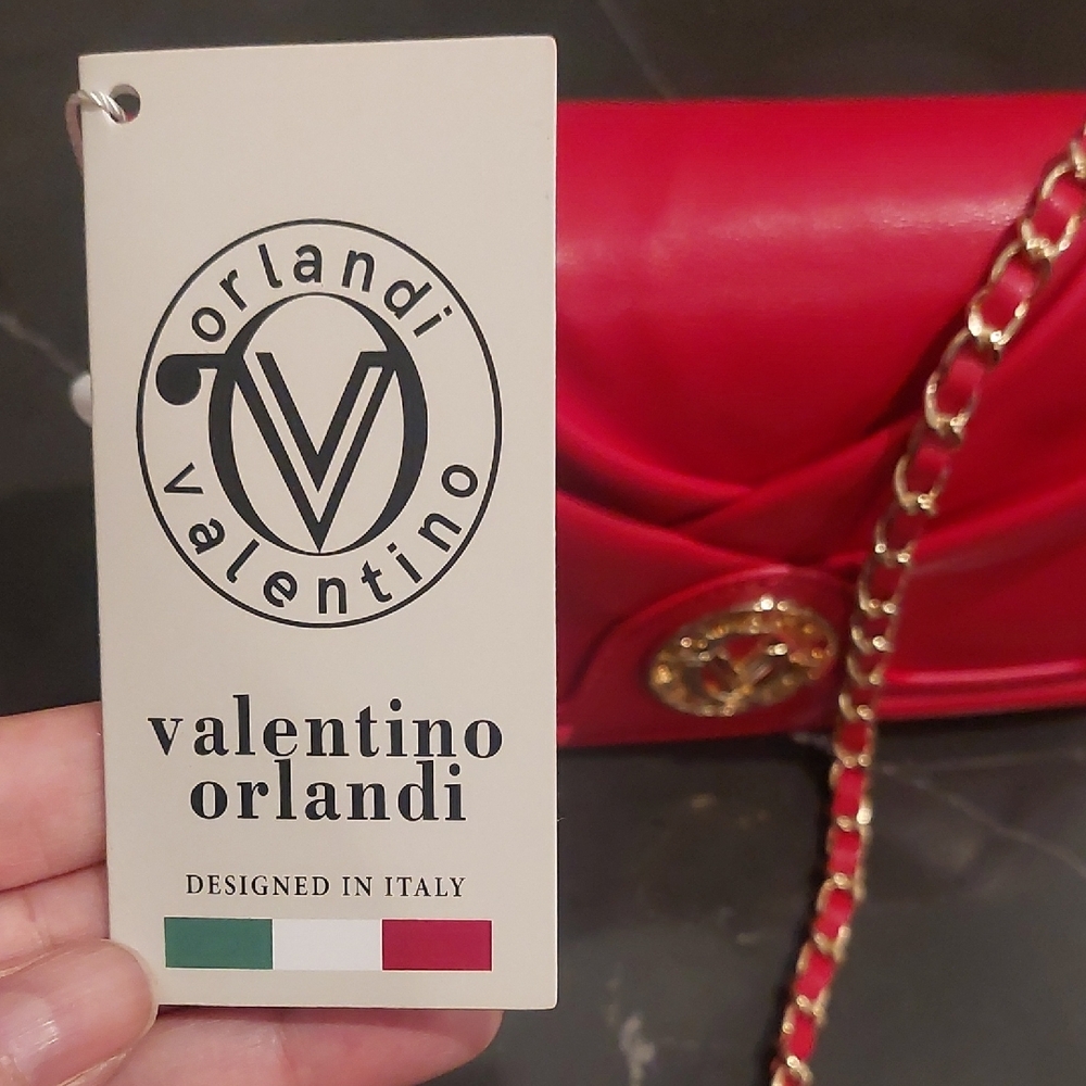 Valentino Orlandi Red Crossbody Bag - Picture 5 of 8